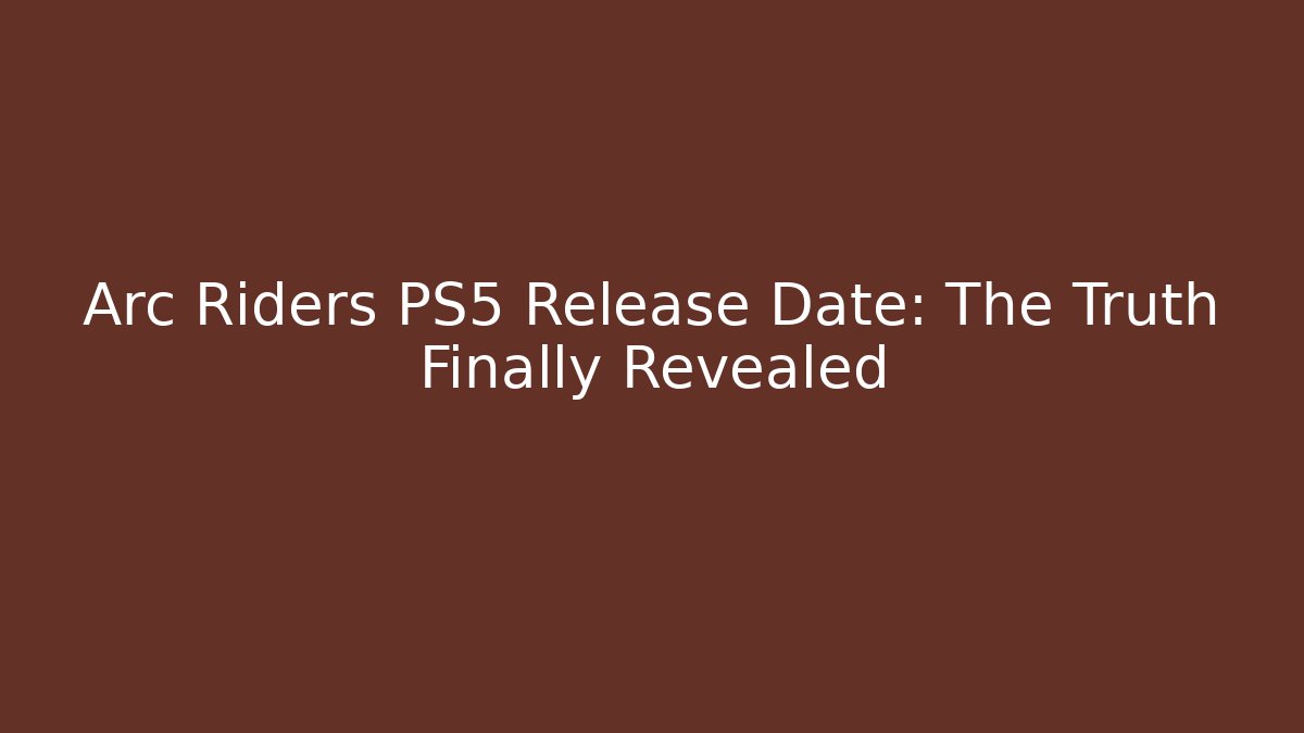 Arc Riders PS5 Release Date: The Truth Finally Revealed - Buddy Program