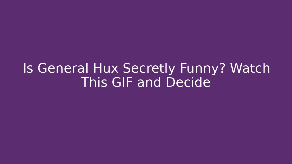 Is General Hux Secretly Funny? Watch This GIF and Decide
