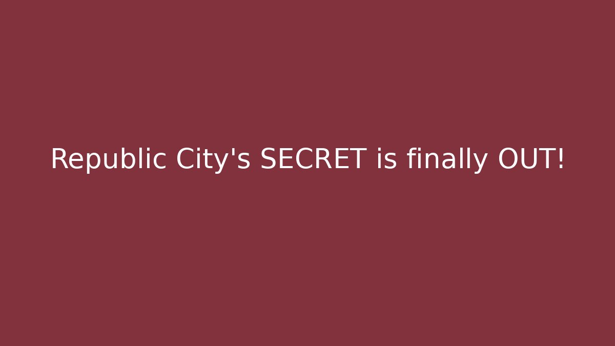 Republic City's SECRET is finally OUT! - Buddy Program