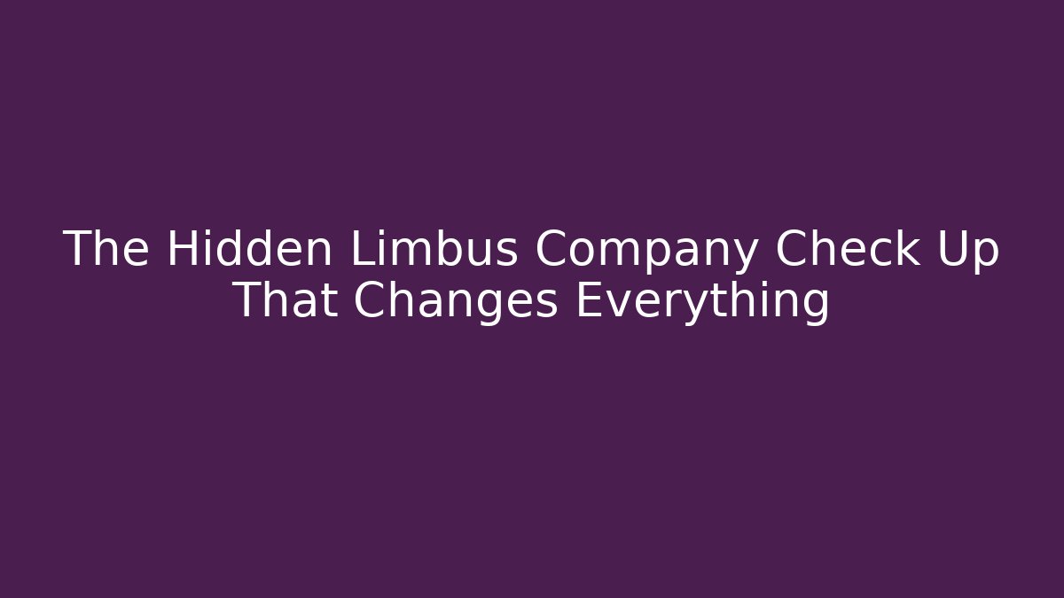 The Hidden Limbus Company Check Up That Changes Everything - Buddy Program