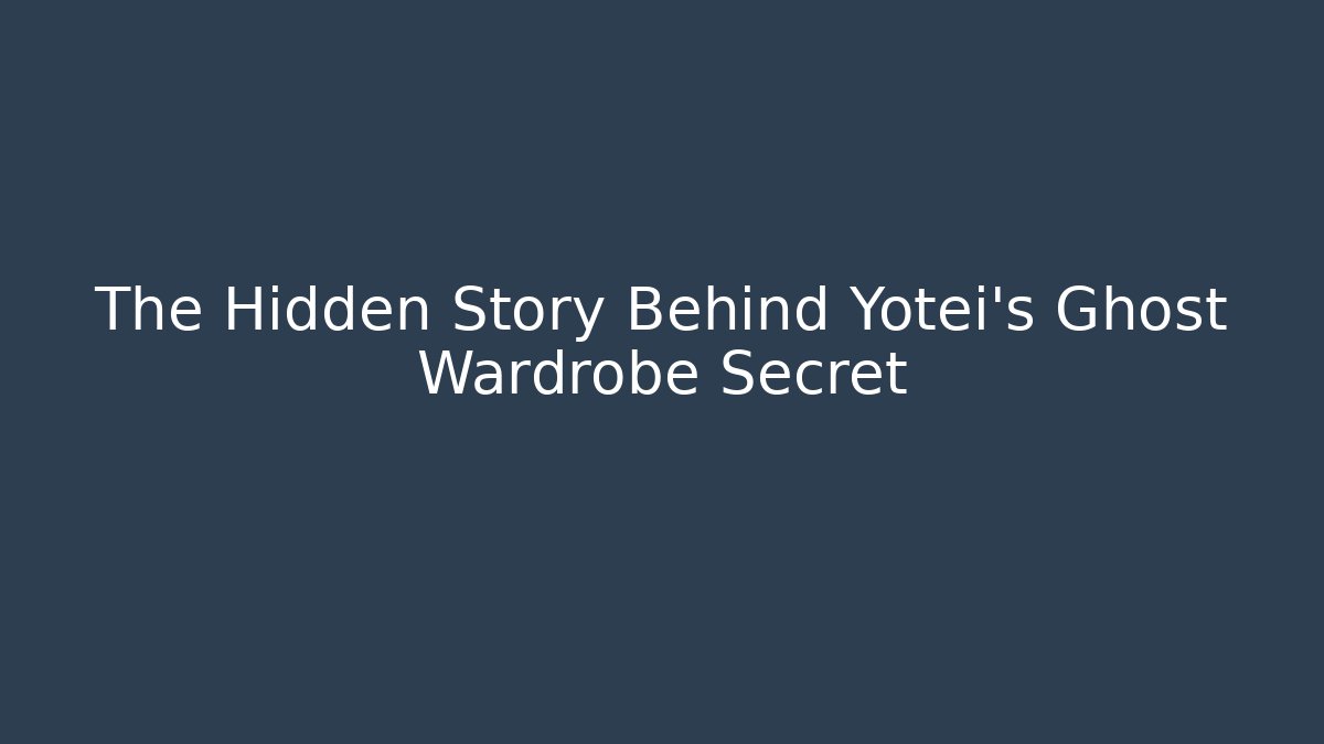 The Hidden Story Behind Yotei's Ghost Wardrobe Secret - Buddy Program